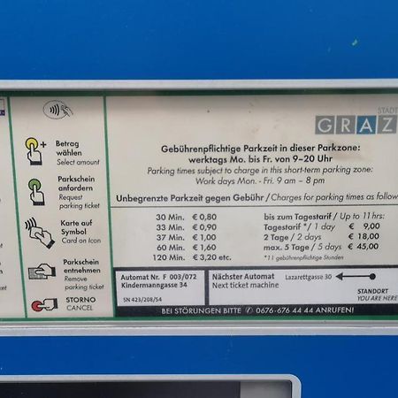 Apartment Una - Self Check In Graz Eksteriør bilde